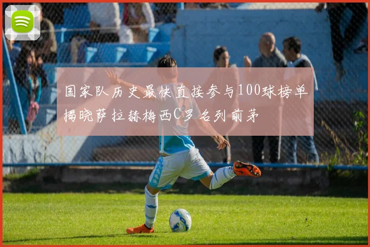 国家队历史最快直接参与100球榜单揭晓萨拉赫梅西C罗名列前茅