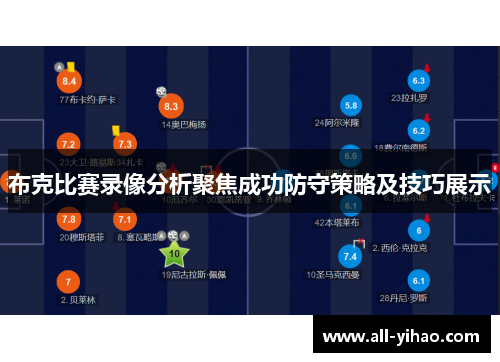 布克比赛录像分析聚焦成功防守策略及技巧展示